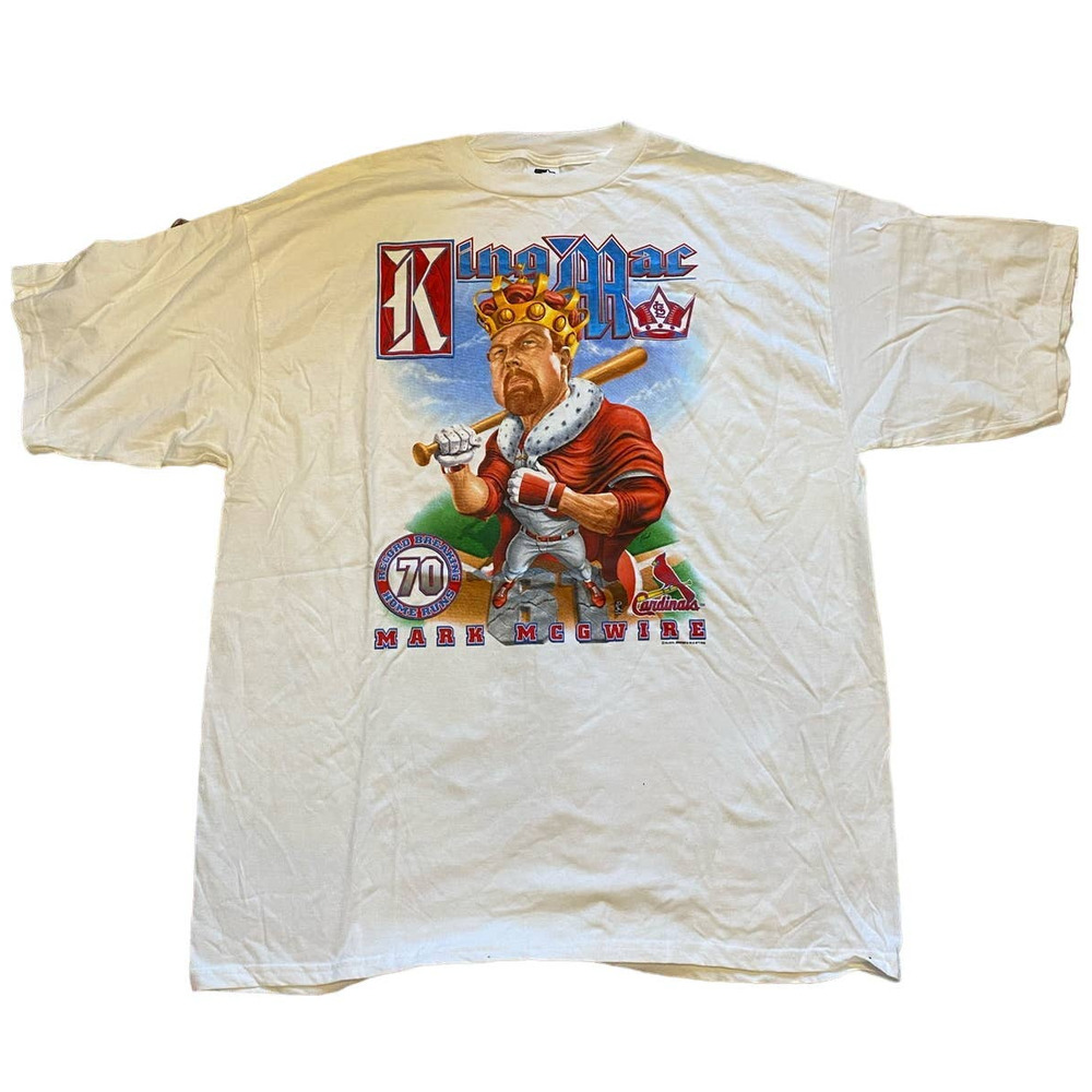 "King Mac" Mark McGwire Home Run Record T-Shirt